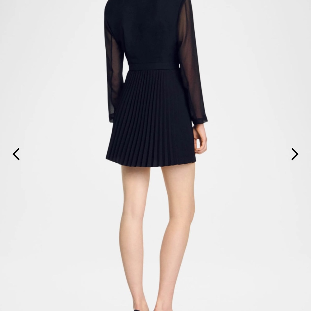 Sandro “Lilela” Tailored Wrap Dress - Picture 4 of 5